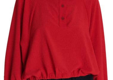 Τουνίκ Ale Με Κλασσικό Γιακά Και Κουμπιά 82276418-RED PEPPER Γυναικείο - Ale - 