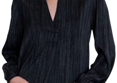 Τουνίκ Ale Μονόχρωμη Με V 8921905-BLACK Γυναικείο - Ale - 