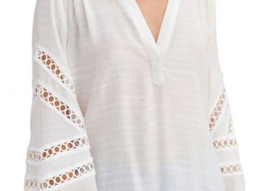 Τουνίκ Attrattivo Με Κέντημα 9923007-WHITE Γυναικείο - Attrattivo - 