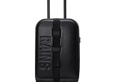 Travel Luggage ανδρικά Rains Μαύρο 14190-01 Texel Cabin Trolley W3 262 - Rains - 