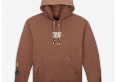 Travis Scott x Jordan Flight Graphic Hoodie Archaeo Brown DO4093256 MBS - Jordan - 