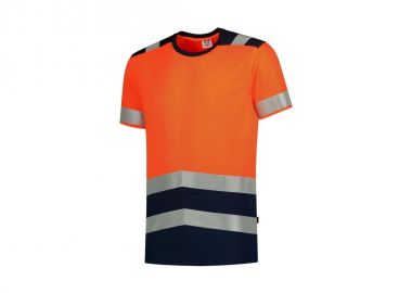 Tricorp MLI-T0198 T-Shirt Εργασίας με Αντανακλαστικές Ταινίες Πορτοκαλί - Tricorp - 