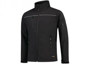 Tricorp T53T1 Ανδρικό Χειμωνιάτικο Μπουφάν Softshell Αδιάβροχο και Αντιανεμικό Μαύρο - Tricorp - 