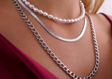 ΤΡΙΠΛΟ ΑΣΗΜΙ ΚΟΛΙΕ- FILOMENA - sense-shop - 