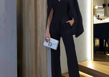 Τριπλό Σετ Κουστούμι Elio Μαύρο - Amelie's - 