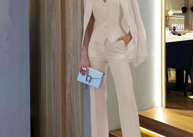 Τριπλό Σετ Κουστούμι Elio Μπεζ - Amelie's - 