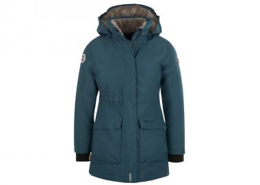 Trollkids Girls Alesund Coat Children's Waterproof Hooded Down Jacket Winter Navy Blue 301142 - Trollkids - 