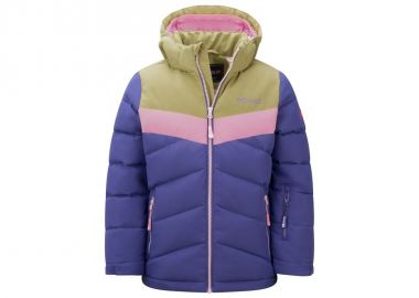 Trollkids Girls Gryllefjord Jacket winter insulated jacket with hood purple 461154 - Trollkids - 