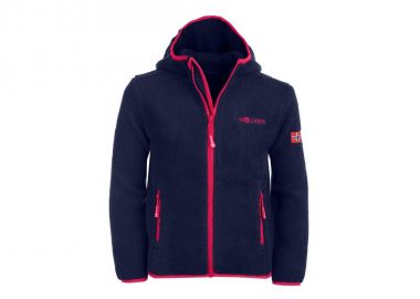 Trollkids Girls Mandal Jacket with Hood for Girls Navy Blue 358114 - Trollkids - 