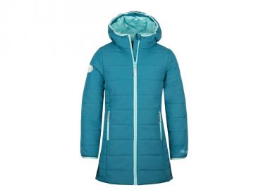 Trollkids Girls Stavanger Coat winter blue insulated hooded jacket 219323 - Trollkids - 