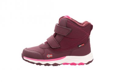 Trollkids Kids Hafjell Winter Boots for girlsboys waterproof purple 264419 - Trollkids - 