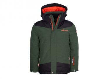 Trollkids Kids Norefjell Jacket insulated waterproof green 132322 - Trollkids - 
