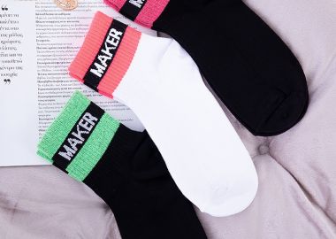 TROUBLE MAKER BASKET SOCKS PACK OF 3 - sense-shop - 