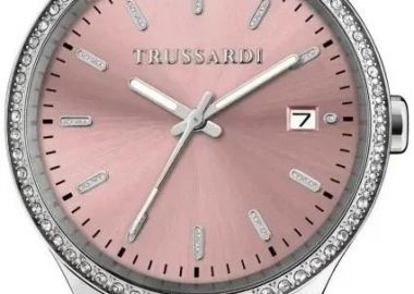 TRUSSARDI City Life Crystals - R2453170506, Silver case with Stainless Steel Bracelet - Trussardi - 
