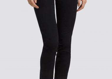 Trussardi Jeans γυναικείο παντελόνι Regular Basic 260 - 56J00003-1T002325 Μαύρο - TRUSSARDI BAZAAR - 