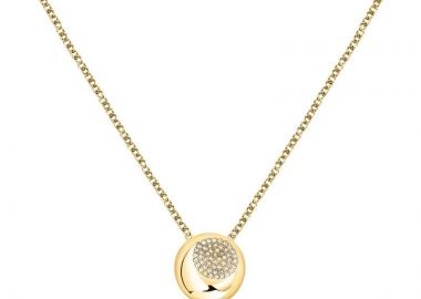 TRUSSARDI Κολιέ από ανοξείδωτο ατσάλι Gold TJAXC95 - Trussardi Jewellery - 