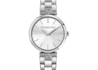 TRUSSARDI Loud - R2453164501, Silver case with Stainless Steel Bracelet - Trussardi - 
