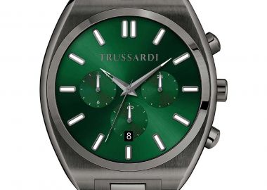 TRUSSARDI Metropolitan Chronograph - R2453159001, Black case with Stainless Steel Bracelet - Trussardi - 