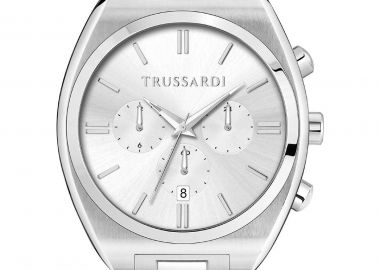 TRUSSARDI Metropolitan Chronograph - R2453159003, Silver case with Stainless Steel Bracelet - Trussardi - 