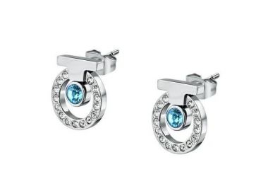 TRUSSARDI Σκουλαρίκια από ανοξείδωτο ατσάλι Silver TJAXC59 - Trussardi Jewellery - 