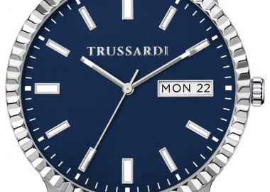 TRUSSARDI T-Bent - R2453141011, Silver case with Stainless Steel Bracelet - Trussardi - 
