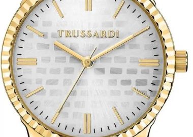 TRUSSARDI T-Bent - R2453144509, Gold case with Stainless Steel Bracelet - Trussardi - 