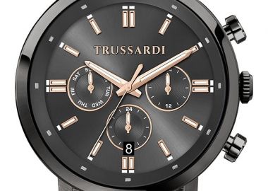 TRUSSARDI T-Couple - R2453147012, Anthracite case with Stainless Steel Bracelet - Trussardi - 