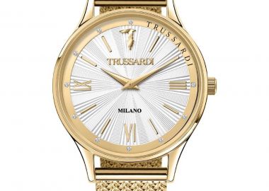 TRUSSARDI T-Star - R2453152502, Gold case with Stainless Steel Bracelet - Trussardi - 