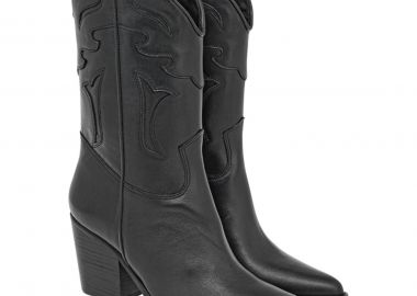 TSAKIRIS MALLAS Shoes Γυναικεία Μπότα Δερμάτινη 100-527 Μαύρο Δέρμα V31005274002 - Tsakiris Mallas - 