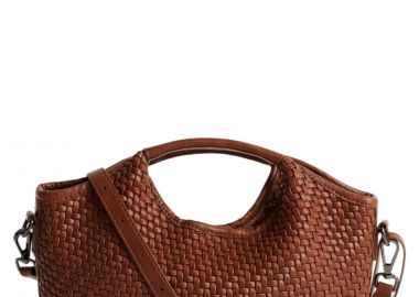 Τσάντα Χειρός Ale Δερμάτινη 8T23459-BROWN Γυναικείο - Ale - 