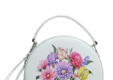 Τσάντα Χειρός Monnalisa St. Fiori Pelle 197003 7090-0001 Κορίτσι - Monnalisa - 