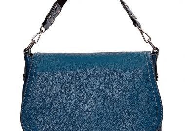 τσάντα χιαστή τεχνόδερμα Sporty μπλε - Bag to Bag - 