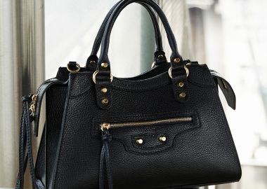 Τσάντα δερμάτινη χειρός - MAT FASHION - 