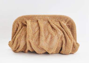 Τσάντα φάκελος με strass - MAT FASHION - 