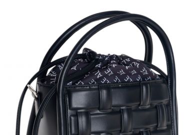 Τσάντα Ώμου Ale Με Πλέξη 8T22622-BLACK Γυναικείο - Ale - 