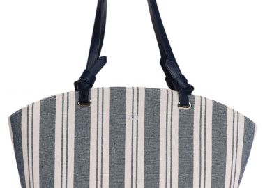 Τσάντα Ώμου Ale Shopper Ριγέ 8T22623-NAVY Γυναικείο - Ale - 
