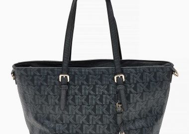 Τσάντα ώμου-χειρός με αποσπώμενα λουριά - Μαύρο - Issue - 