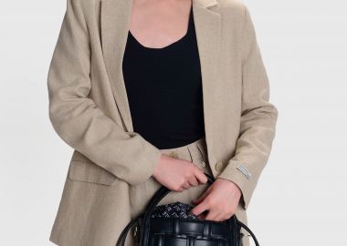 Τσάντα ώμου χειρός με πλέξη - 5206634936202 -  - 