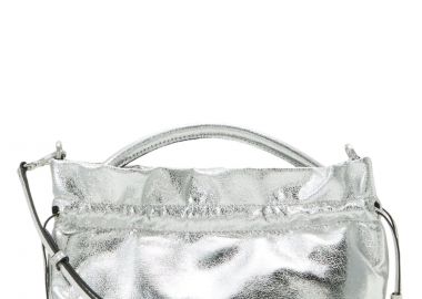 Τσάντα Ώμου DKNY Feven Top Handle Crossbody R33EQX03-SIL Γυναικείο - DKNY - 