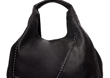 τσάντα ώμου faux δέρμα Emanuel μαύρο - PerfectDress.gr - 