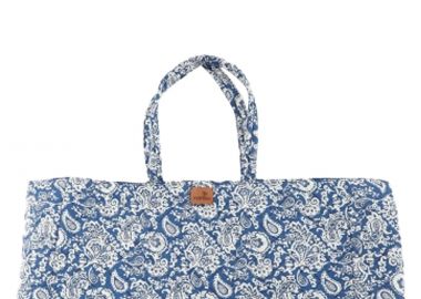 Τσάντα Ώμου Marilou Cotton Woven Bag 50×34×19cm BDS-1822-BLUE Γυναικείο - Marilou - 