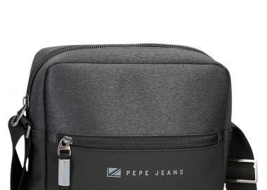Τσάντα Ώμου Pepe Jeans Jarvis Joumma 23×27×7cm Tablet 7125631-BLACK Ανδρικό - Pepe Jeans - 