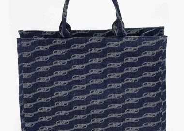 Τσάντα ώμου τζιν - Μπλε - Issue - 