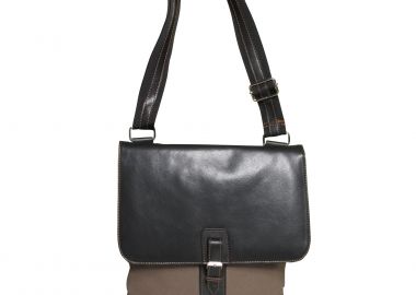 Τσάντα Ώμου Ungaro Δίχρωμη Χιαστί UTH701-BLACK Ανδρικό - Ungaro - 