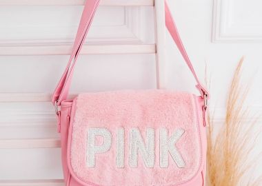 ΤΣΑΝΤΑ ΡΟΖ ΜΕ ΓΟΥΝΑΚΙ - PINKY -  - 