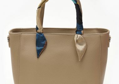 Τσάντα shopper midi - Πούρο - Issue - 