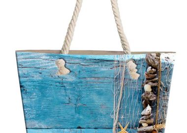 Τσάντα Θαλάσσης Fishing Net 21 40X45 Digital Print 100% Polyester - Dimcol - 