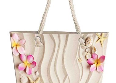 Τσάντα Θαλάσσης Sand 20 40X45 Digital Print 100% Polyester - Dimcol - 