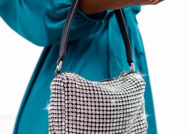 ΤΣΑΝΤΑΚΙ ΜΕ ΣΤΡΑΣ -CRYSTAL - sense-shop - 