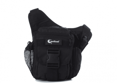 Τσαντάκι ώμου χιαστί crossbody Cardinal MT1011 μαύρο - CARDINAL - 